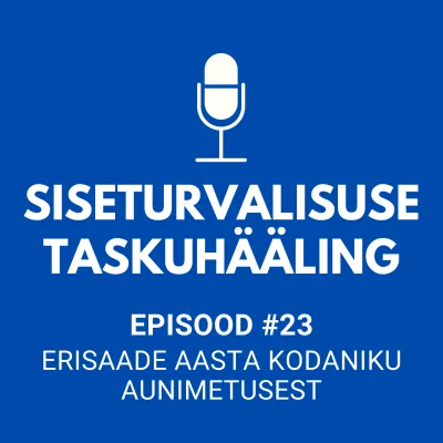 #23 ERISAADE aasta kodaniku aunimetusest