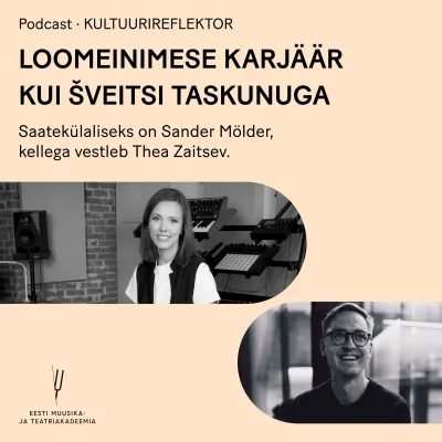 Loomeinimese karjäär kui Šveitsi taskunuga