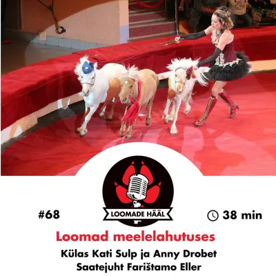 Loomade Hääl #68: Kati Sulp ja Anny Drobet - Loomad meelelahutuses