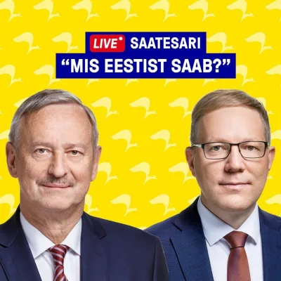 Mis Eestist saab? Eesti Euroopas. Siim Kallas ja Marko Mihkelson.
