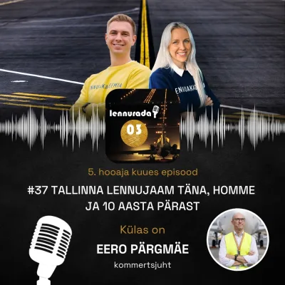 #37 Tallinna Lennujaam täna, homme ja 10 aasta pärast